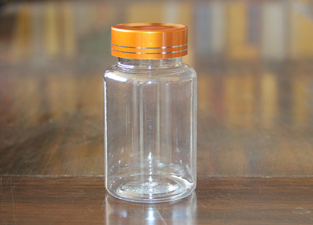 120cc透明仿金盖 高度90mm  直径50mm